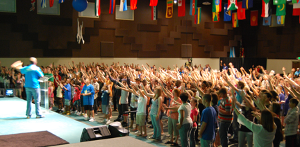 Youth Hands Raised